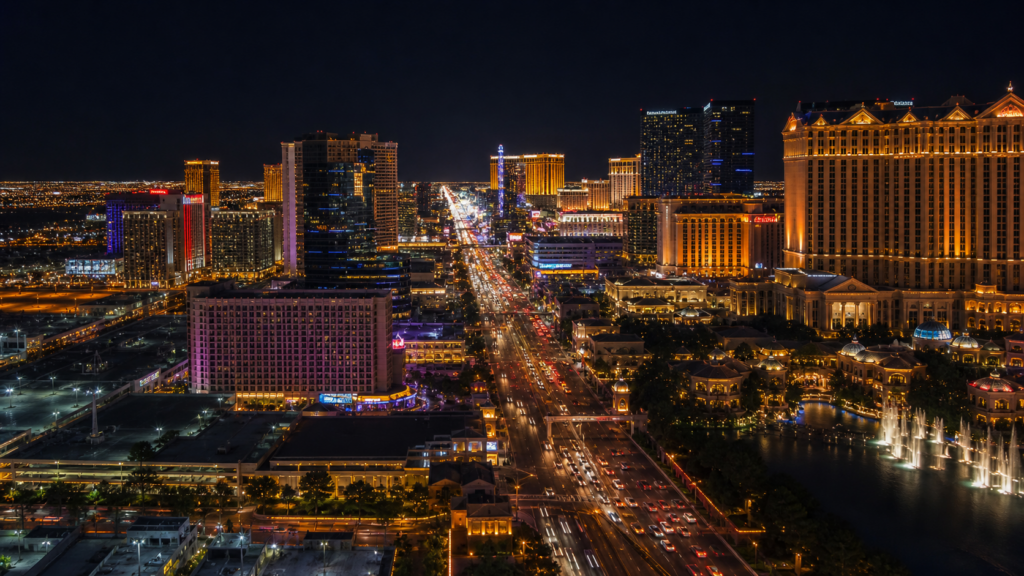 Nevada casino revenue editorial news image