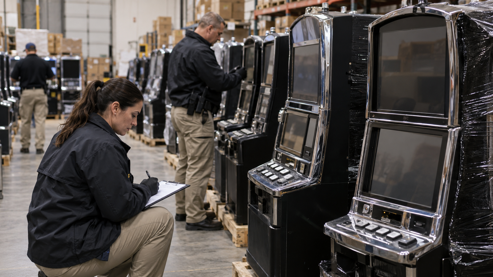 Editorial illustration for Illegal Slot Machines: Trenton Seizure Puts Unlicensed Gambling in Focus